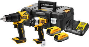 DeWALT DCK2062E2T aku sada 18V (PowerStack)