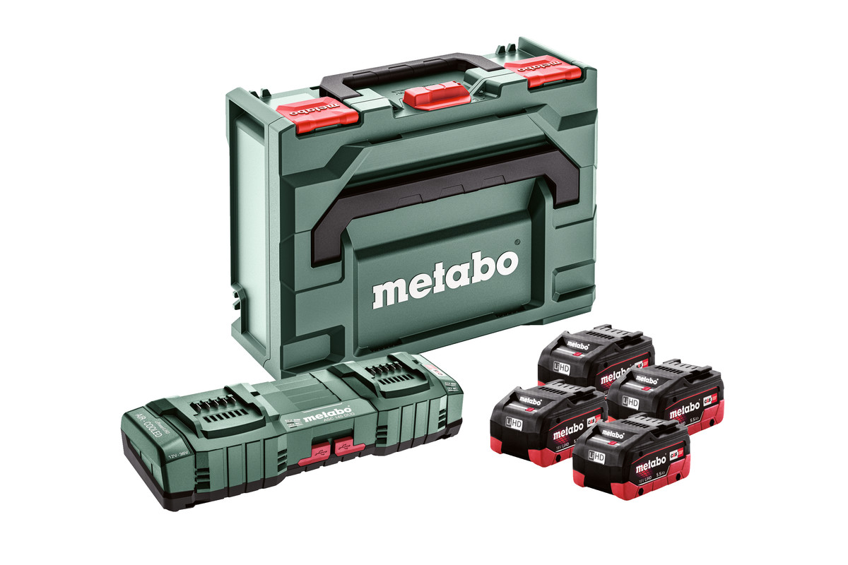 METABO Základní sada 4x aku LiHD 18V/5