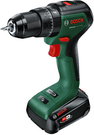 BOSCH UniversalImpact 18V-60 (2x2Ah) aku vrtačka s příklepem (60 Nm)