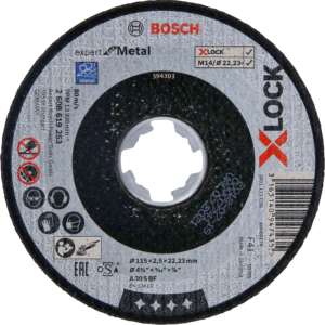 BOSCH Expert for Metal kotouč na kov X-LOCK (115/2.5 mm)