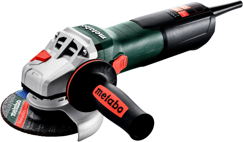 METABO W 11-125 Quick 1100W/125mm úhlová bruska s bezpečnostní spojkou S-automatic