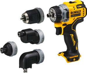 DeWALT DCD703 + Tstak (verze bez aku) 12V aku vrtačka s výměnným sklíčidlem