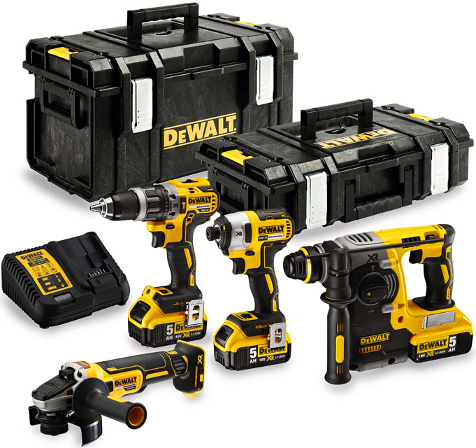 DeWALT DCK422P3 4dílná sada aku nářadí