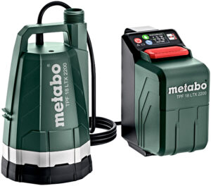 METABO TPF 18 LTX 2200 (verze bez aku) aku ponorné čerpadlo do nádrže