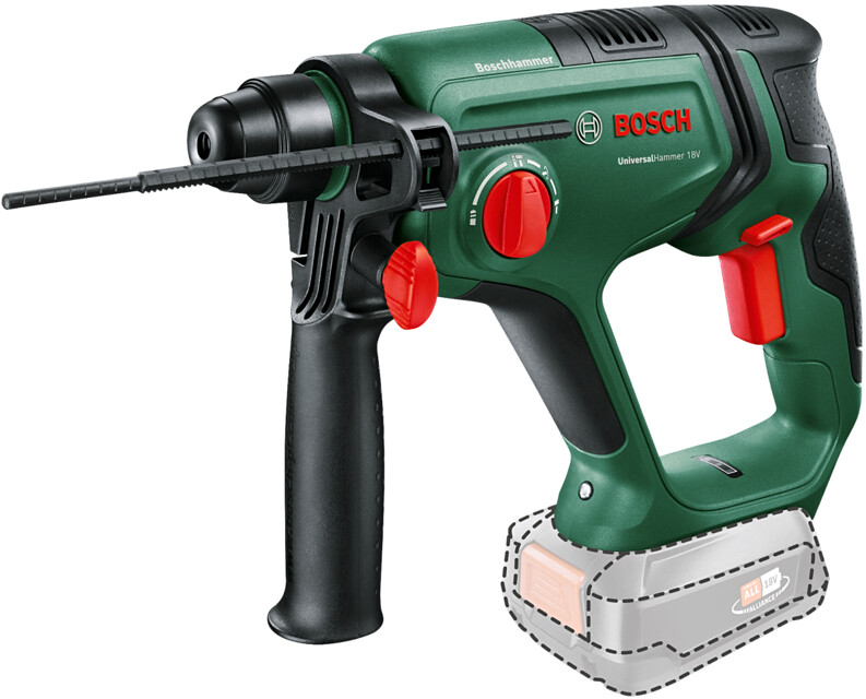 BOSCH UniversalHammer 18V (verze bez aku) aku vrtací kladivo SDS-Plus / Power for ALL