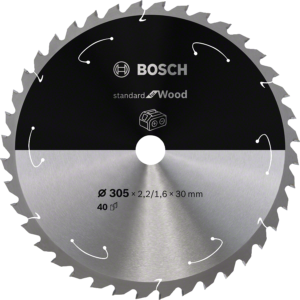 BOSCH 305x30mm pilový kotouč na dřevo Standard for Wood (40 zubů)