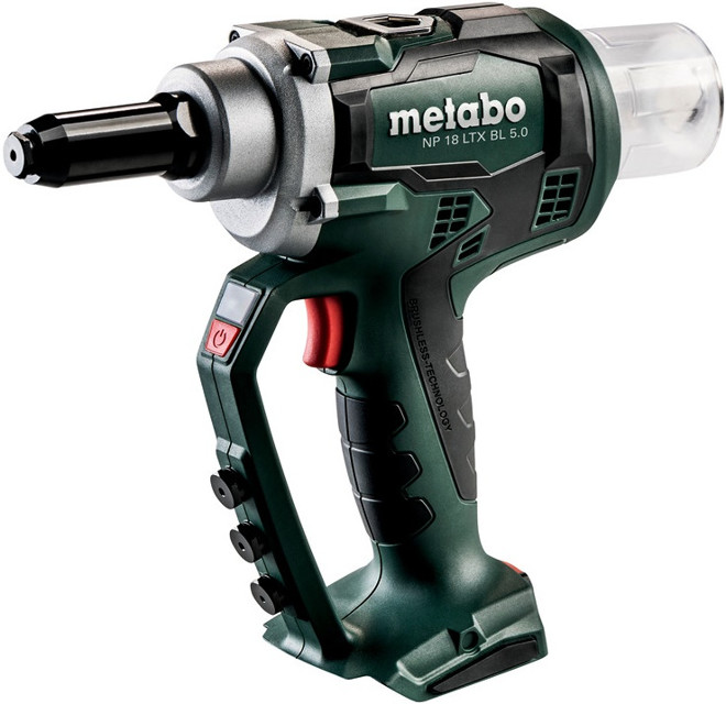 METABO NP 18 LTX BL 5.0 (verze bez aku) aku nýtovací pistole