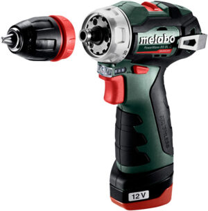 METABO PowerMaxx BS BL Q (2x2Ah) 12V aku vrtačka s výměnným sklíčidlem Quick