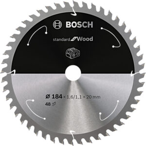 BOSCH 184x20mm pilový kotouč na dřevo Standard for Wood (48 zubů)