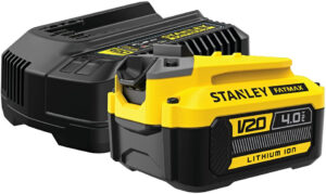 STANLEY SFMCB14M1 FatMax V20 startovací sada - 1x aku 4Ah + nabíječka