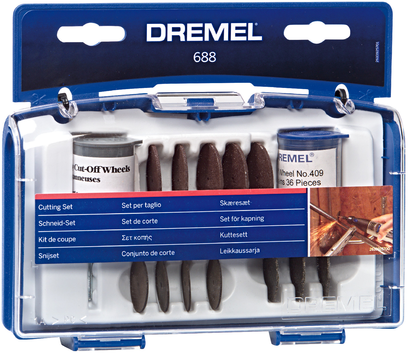 DREMEL 688 sada pro řezání (68 ks)