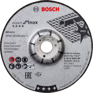 BOSCH brusný kotouč Expert for INOX 76x4x10 mm (2 ks)