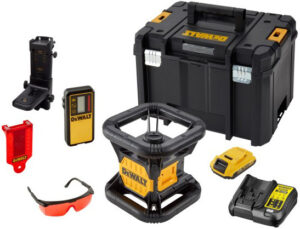 DeWALT DCE074D1R rotační laser s přijímačem