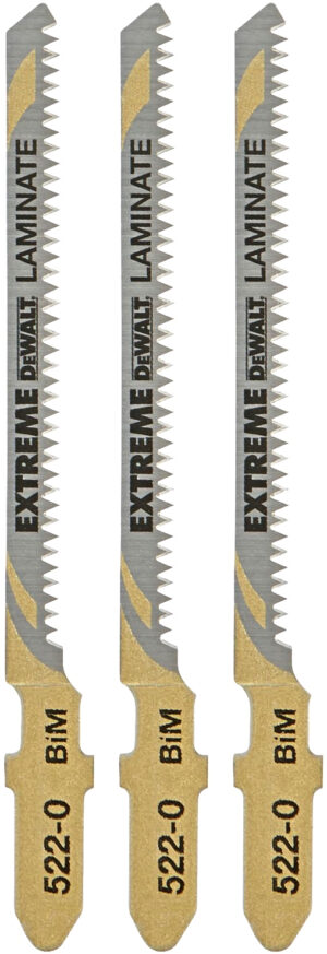 DeWALT DT2081 82mm BiM plátek na křivkové řezy do lamina Extreme Laminate (3 ks)