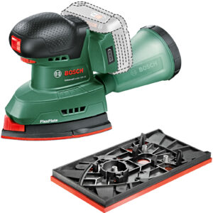 BOSCH UniversalSander 18V-10 (verze bez aku) 18V aku vibrační multi bruska Power for ALL