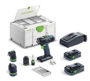 FESTOOL Aku vrtací šroubovák T 18+3 HPC 4