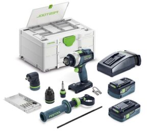 FESTOOL Aku vrtací šroubovák QUADRIVE TDC 18/4 5