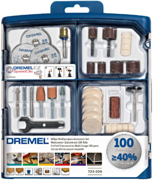 DREMEL 723 set příslušenství (100 ks)