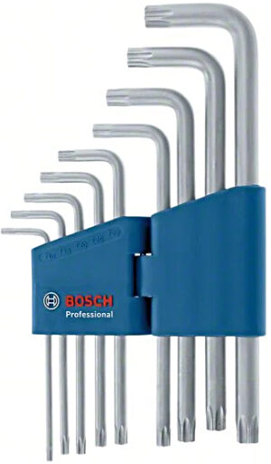 BOSCH 9dílná sada inbus klíčů Torx Professional