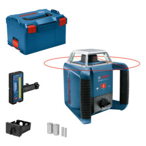 BOSCH GRL 400 H Stavební rotační laser + LR 45