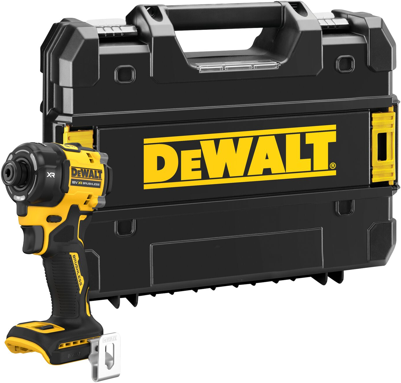 DeWALT DCF870 + Tstak (verze bez aku) 18V XR 1/4" tichý rázový utahovák - hydraulický