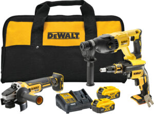 DeWALT DCK304P2 3dílná kombo sada aku nářadí pro sádrokartonáře / SDK