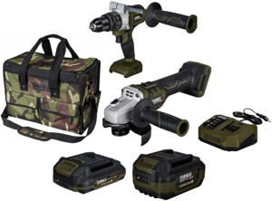 NAREX Combo Set Camouflage (2/4Ah) 20V aku nářadí CSP 13-2 + CBU 125