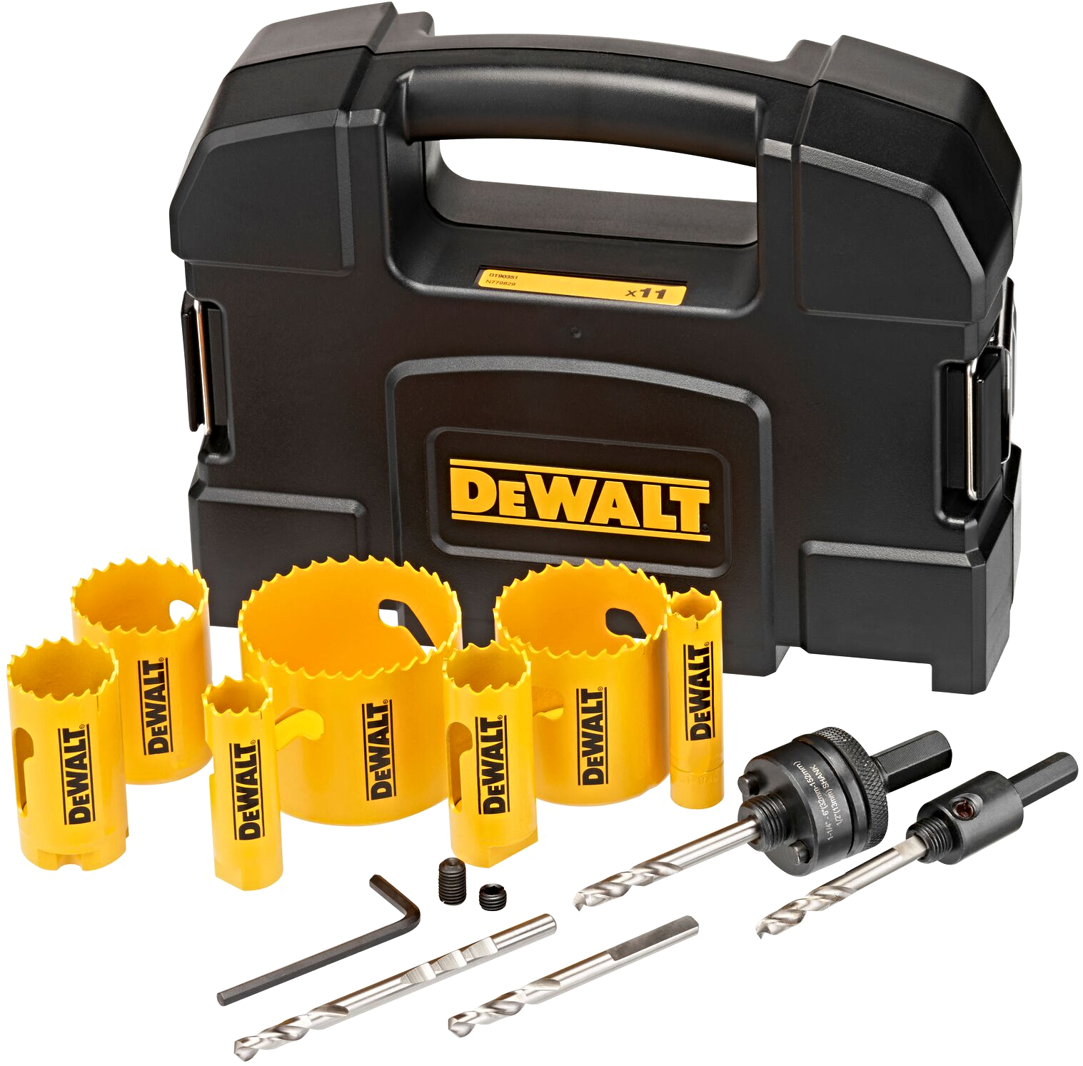 DeWALT DT90351 sada BIM děrovek pro elektrikáře