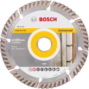 BOSCH 150x22.23mm DIA univerzální řezný kotouč Standard for Universal