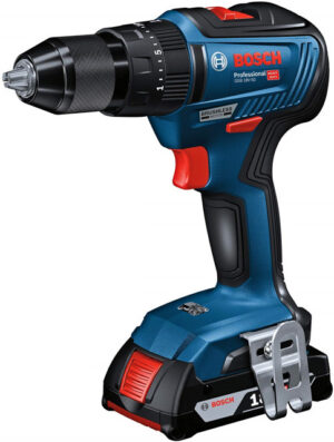 BOSCH GSB 18V-50 (2x2Ah) 18V bezuhlíková aku příklepová vrtačka