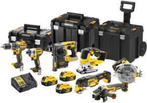 DeWALT DCK755P3T (3x5Ah) 18V XR velký kombo set aku nářadí s kufry Tstak