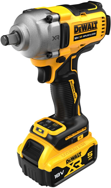 DeWALT DCF891P2T (2x5Ah) 18V XR 1/2" aku rázový utahovák - s baterií a nabíječkou