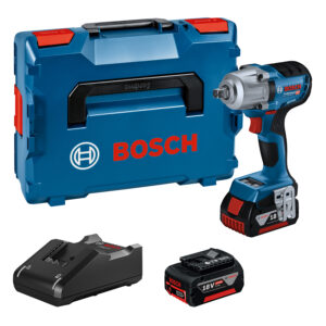 BOSCH GDS 18V-450 PC (2x4Ah) aku rázový utahovák 1/2"