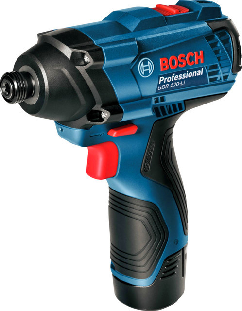 BOSCH GDR 120-LI (2x2Ah) aku rázový šroubovák 1/4"