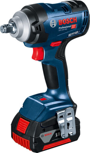 BOSCH GDS 18V-400 (2x5Ah) 18V 1/2" aku rázový utahovák 400 Nm HEAVY DUTY