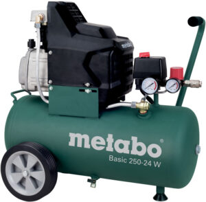 METABO Basic 250-24 W 1500W olejový pístový kompresor 24l